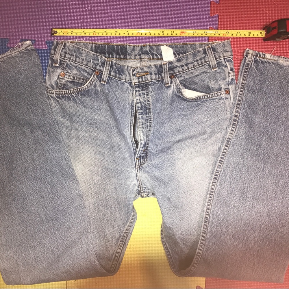 Levi's orange tag jeans