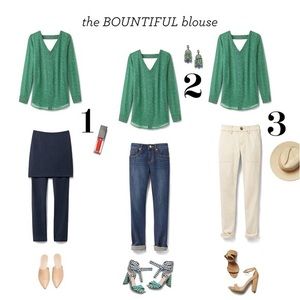 Cabi Bountiful Blouse