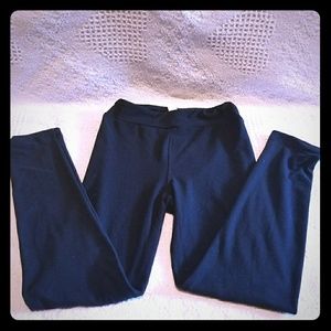 LulaRoe Black Children's Leggings L/XL