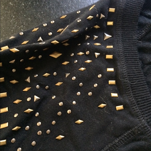 Black Sweatshirt with detailing - Picture 2 of 3
