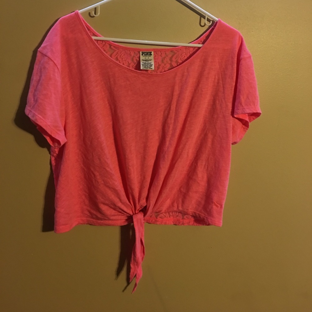 Pink VS Pink top! Super cute