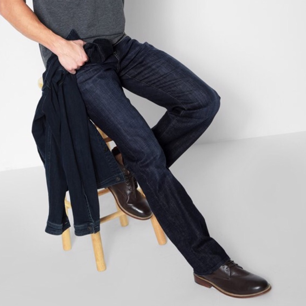 7Jeans NWOT- Dark Austyn Relaxed Straight