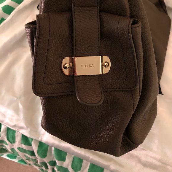 Authentic Furla leather handbag - Picture 5 of 6