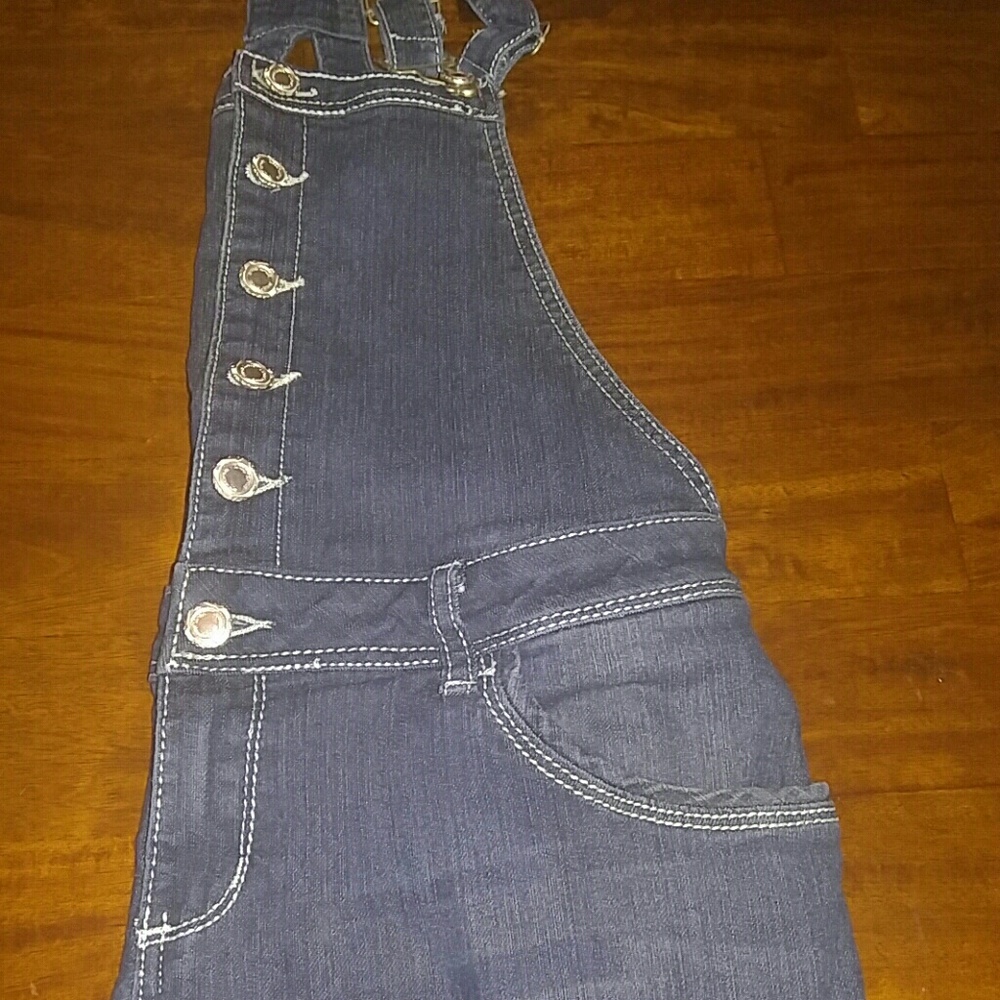 Overall jeans