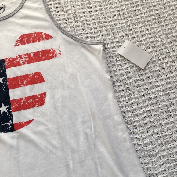 Disney Stars & Stripes Mickey Mouse Tank Men's New - Picture 5 of 7