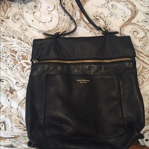 Isaac Mizrahi Black leather purse