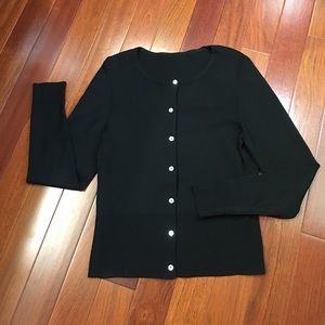 Dressy black cardigan