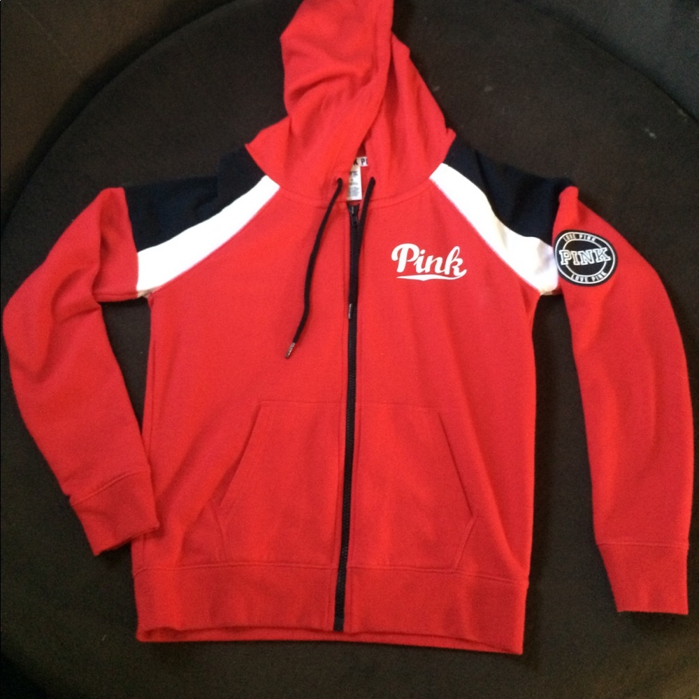 PINK zip-up jacket