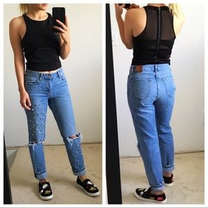 Mid crop top