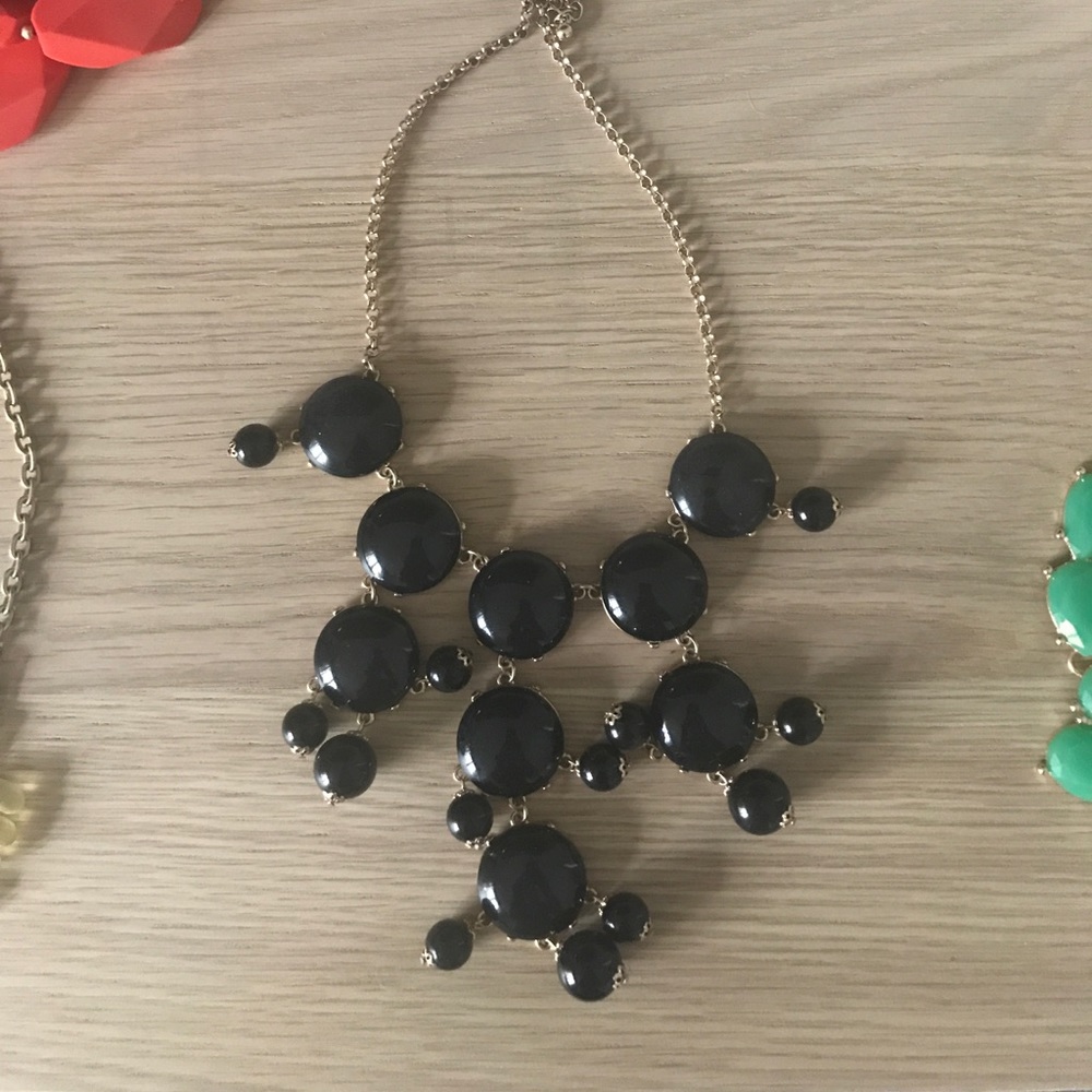 Black Bubble Necklace