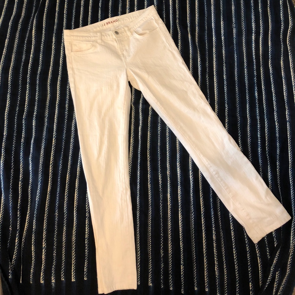 WHITE STYLISH J BRAND JEANS