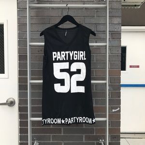Harajuku Vintage Party Girl Costume Jersey