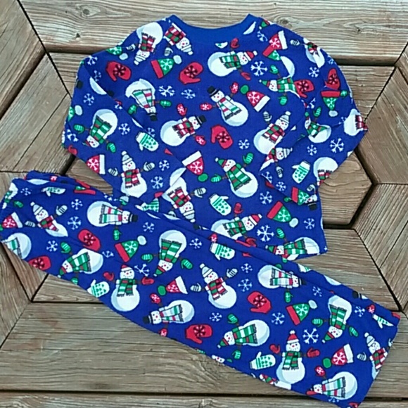 The Children's Place Other - Fleece snowman pajamas