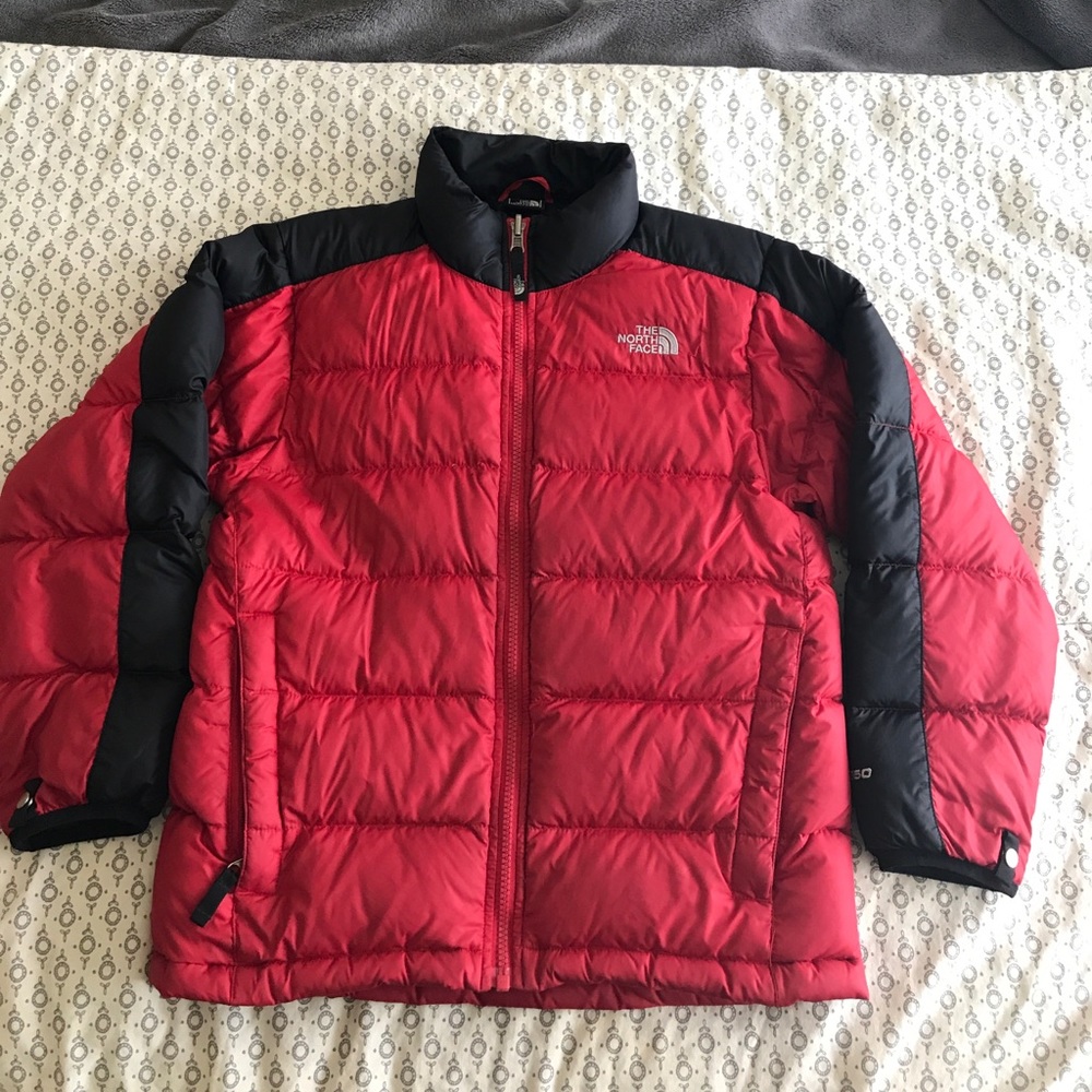 Boys North Face 550 down puffer coat