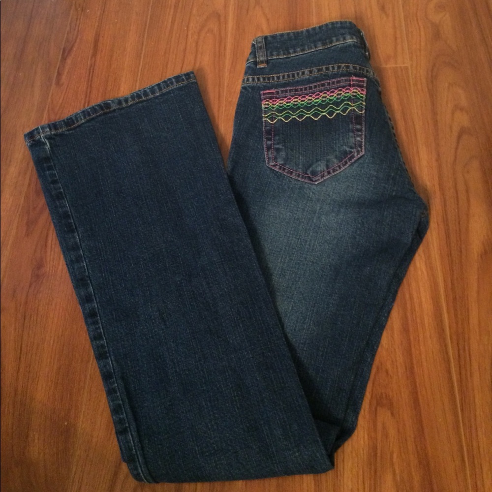 SALE! LILLY PULITZER RAINBOW EMBROIDERED JEANS