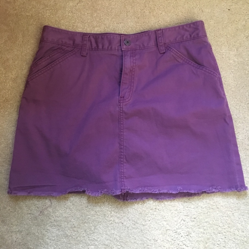 Purple skirt