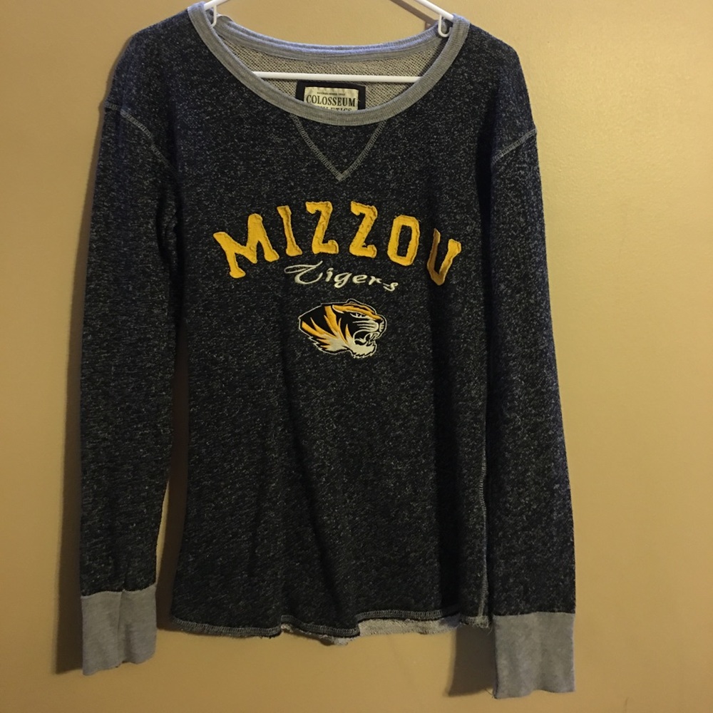 Mizzou gray sweater