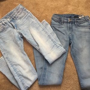 Lot of 2 H&M Girls Skinny Jeans