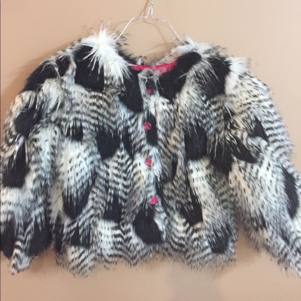 Cachcach faux fur coat