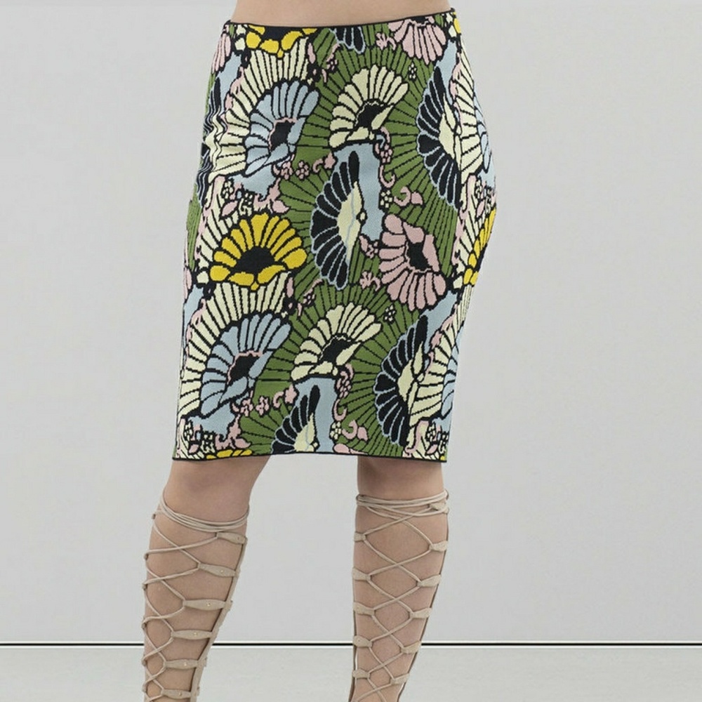 Rachel Roy Plus Jacquard Skirt