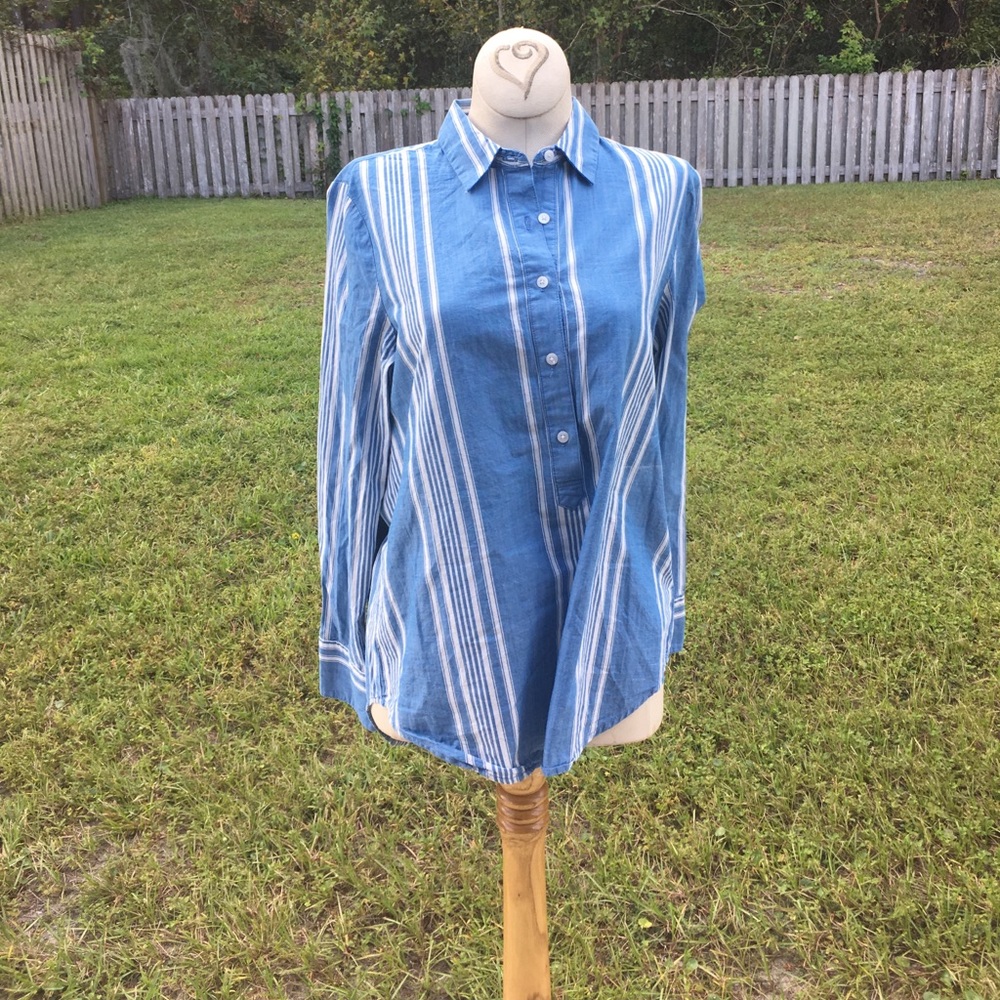 ‼️final drop‼️Stripe Madewell shirt