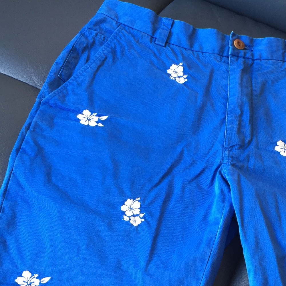 Brooks Brothers blue shorts
