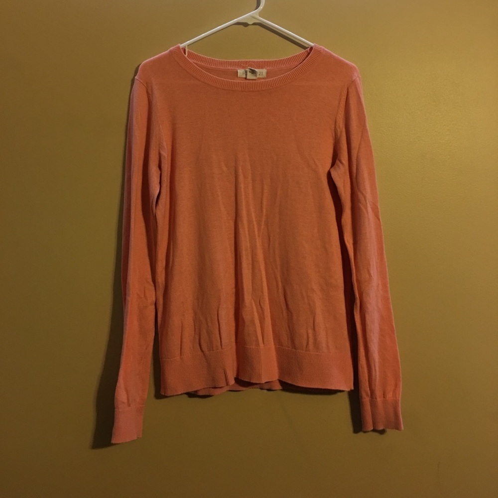 Pink Forever 21 sweater