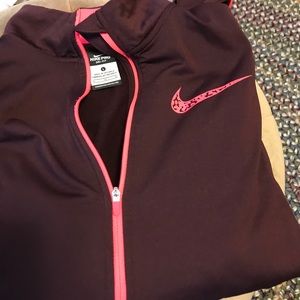 Nike quarter zip workout sweatshirt