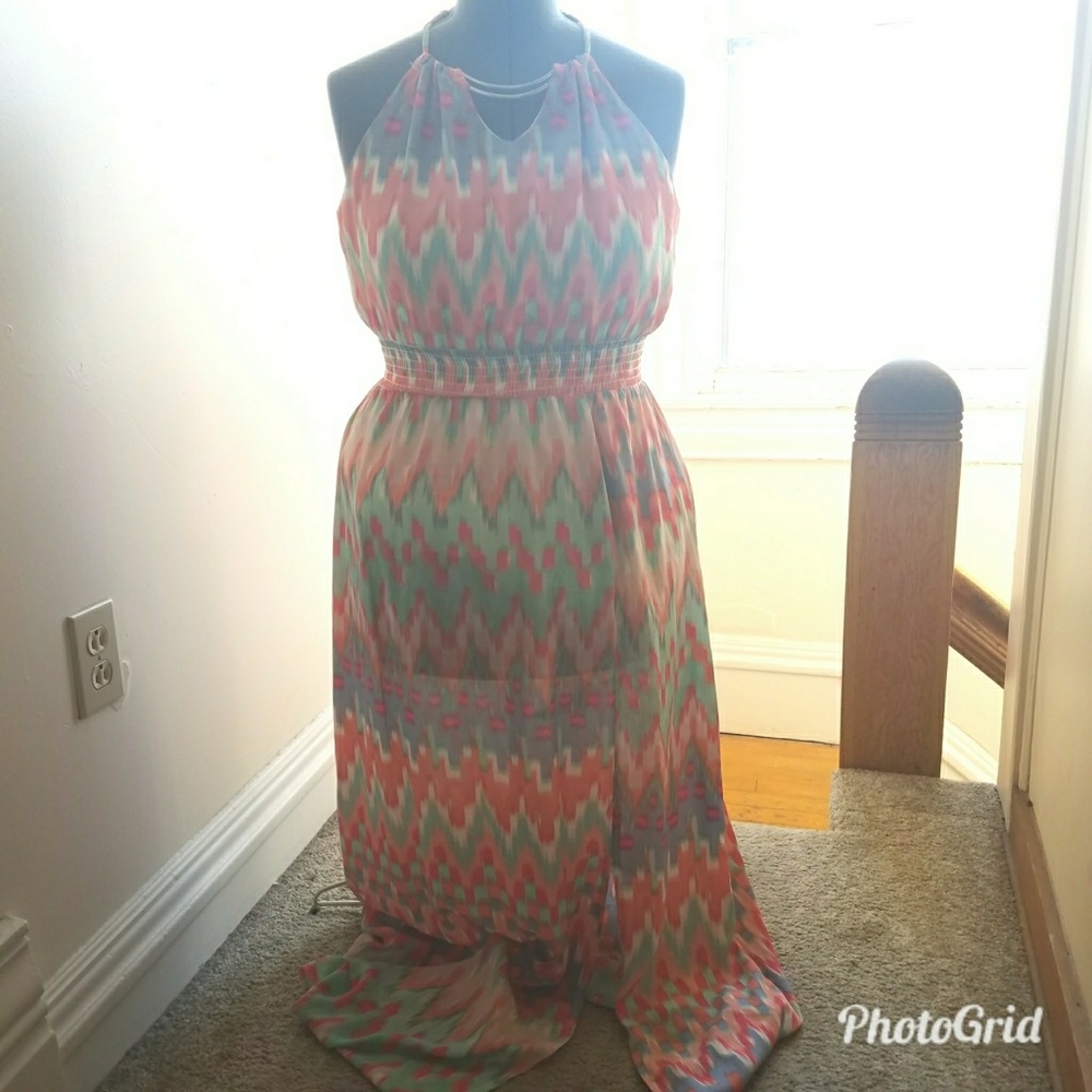 NWT Maurices Maxi Dress with Slit