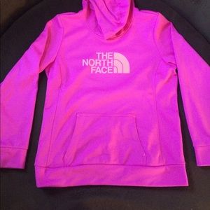 The North Face sweatshirt