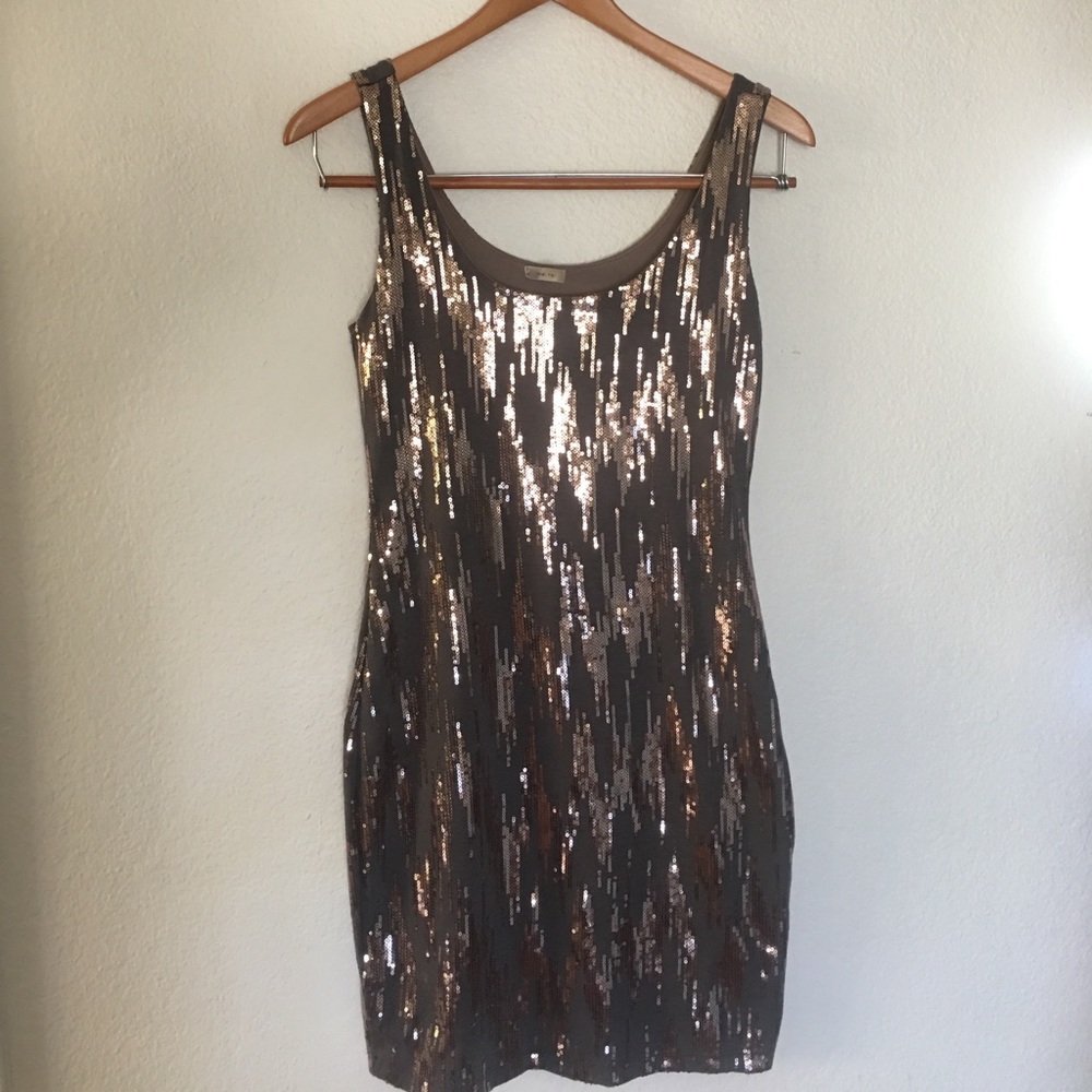 Fun, Sexy sequin dress. Perfect for holidays/NYE