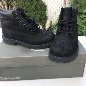 Timberland black boots