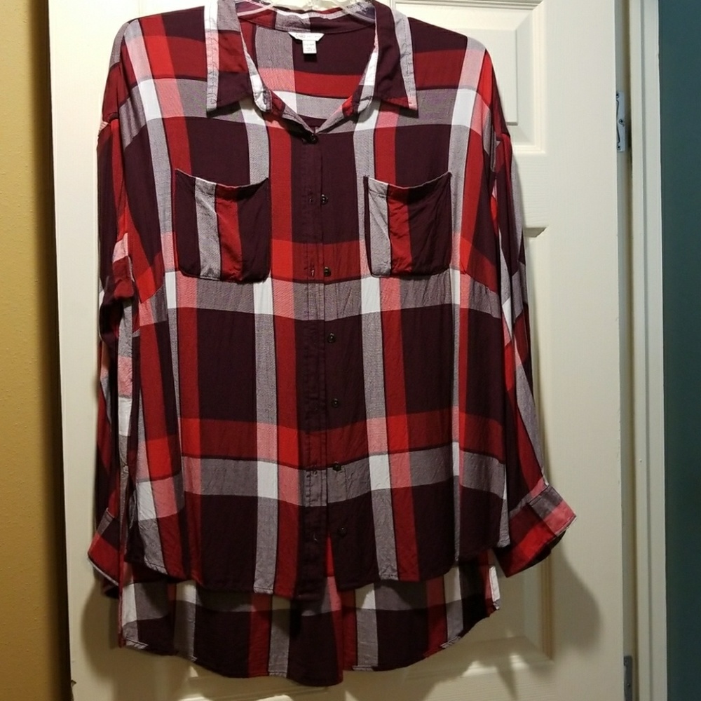 Cato button-down shirt, tunic