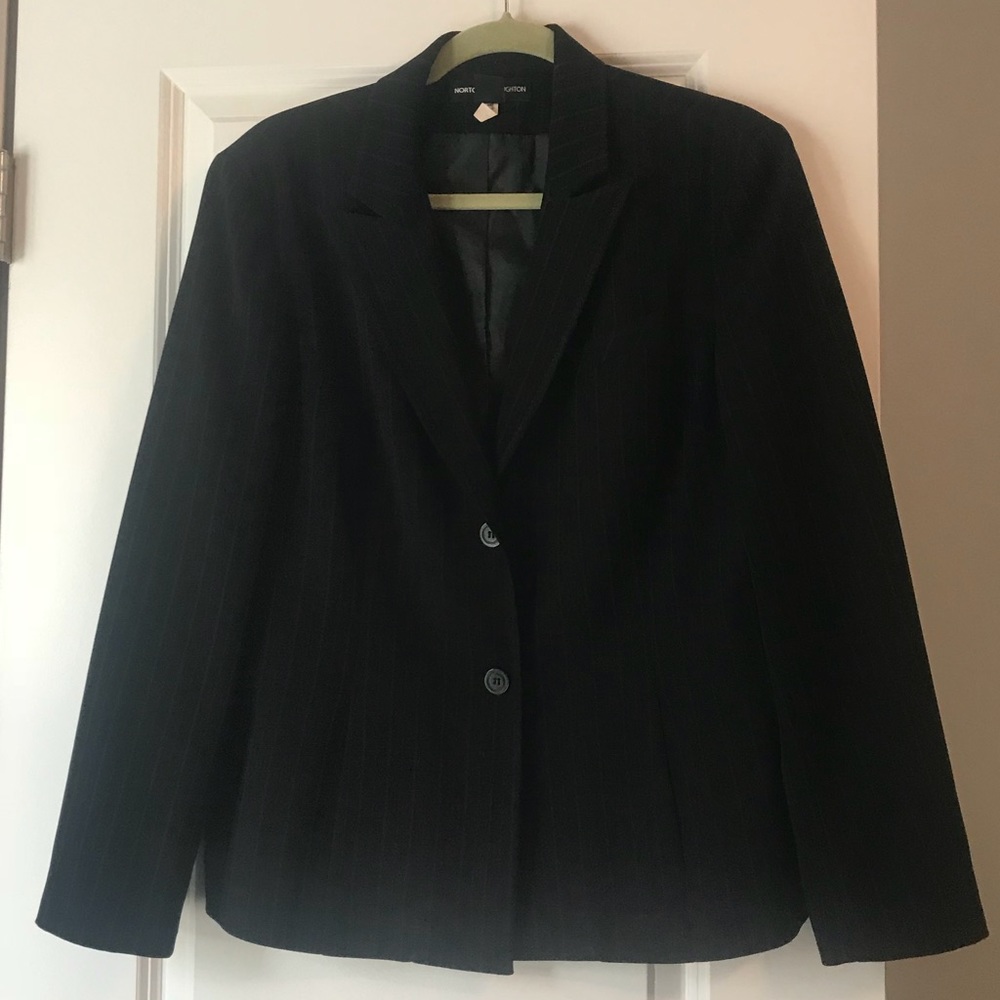 Quality Pinstripe Pants Suit