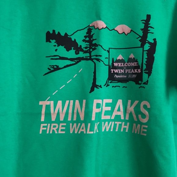 SOLD ON DEEPOP Twin Peaks T shirt - Picture 2 of 5
