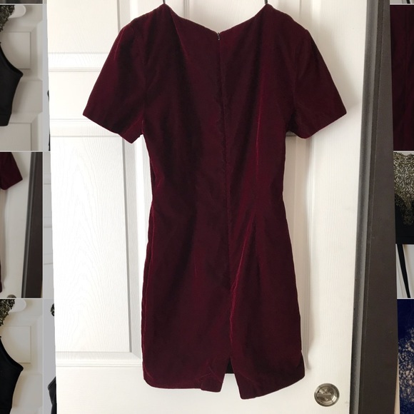 Little red dress, velvet 😩😍 - Picture 2 of 2