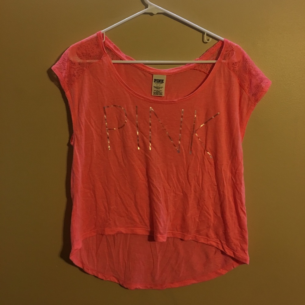 PINK crop top!
