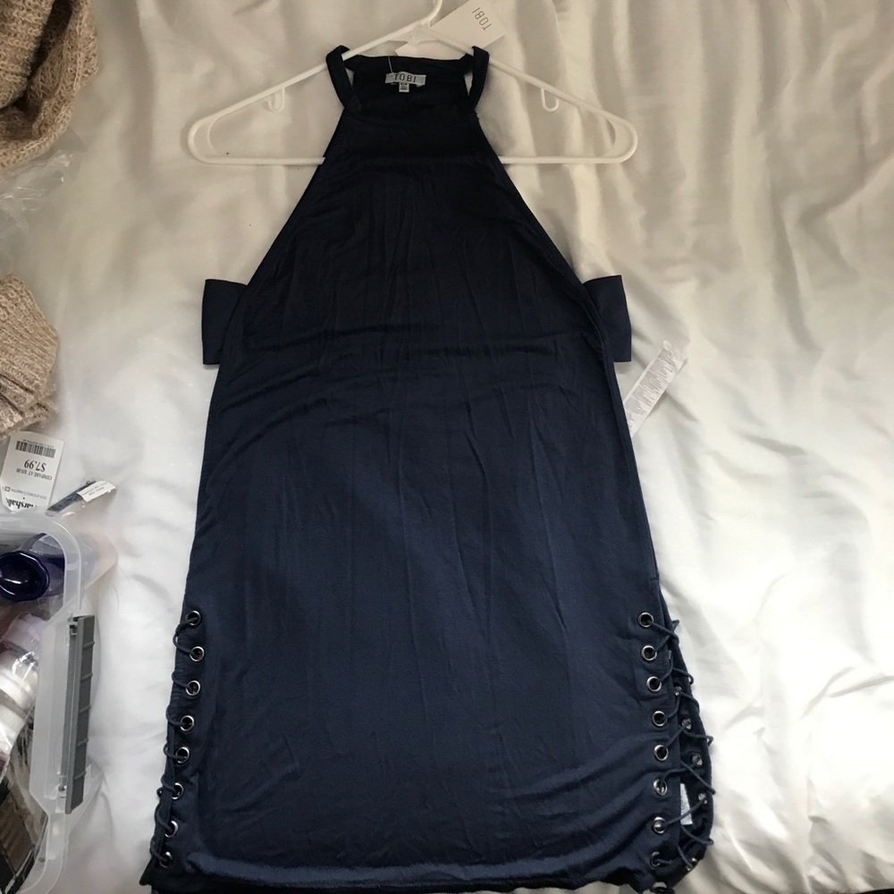 halter neck tobi dress