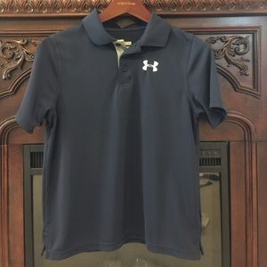 Under Armour, boys polo. Mint condition