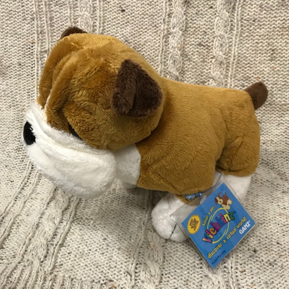 NWT Webkinz Bulldog