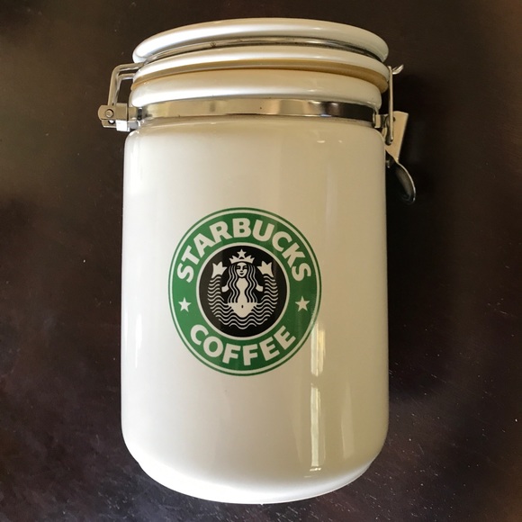 Starbucks Other Coffee Ceramic Coffee Canister Poshmark