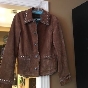 Saguaro suede leather jacket
