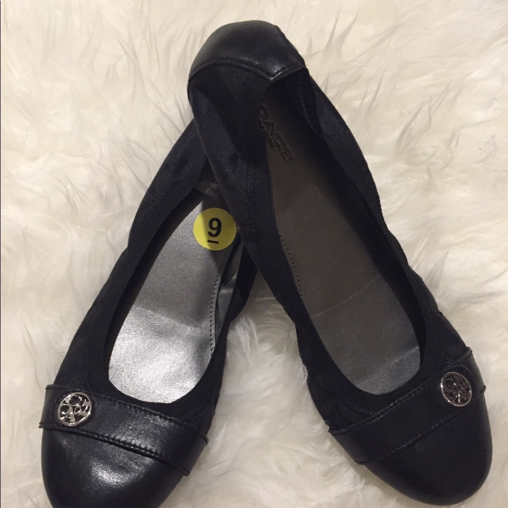 Coach Chelsea Canvas Ballet Flat