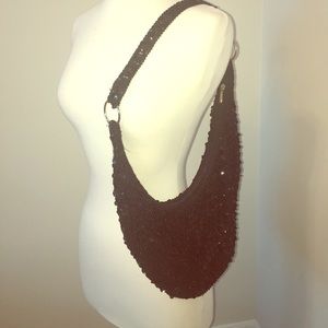 Black Sequin Purse