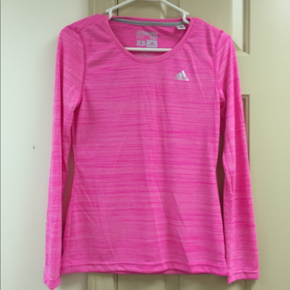 Pink Adidas Top