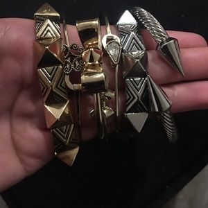 Bundle 7 bracelets•f21, lauren conrad, francescas•