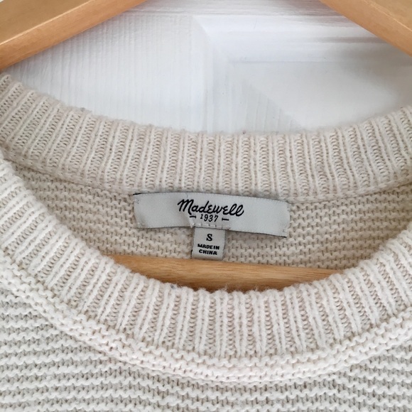 SOLD Madewell Texturework Sweater - Picture 5 of 6