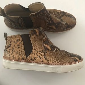 Zara Woman Snake Skin print Ankle Boot