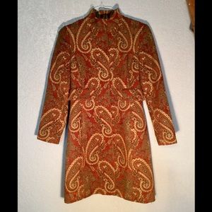 Lined Tapestry Coat