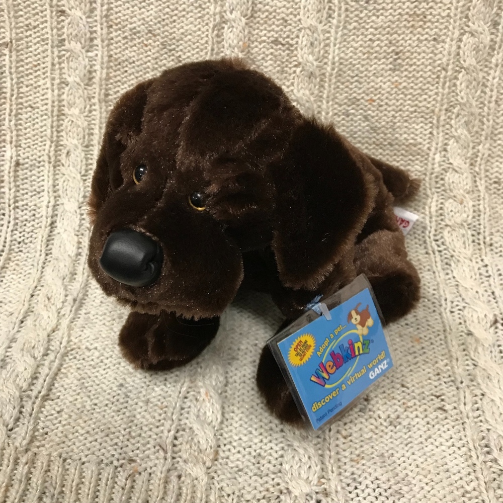 NWT Webkinz Chocolate Lab